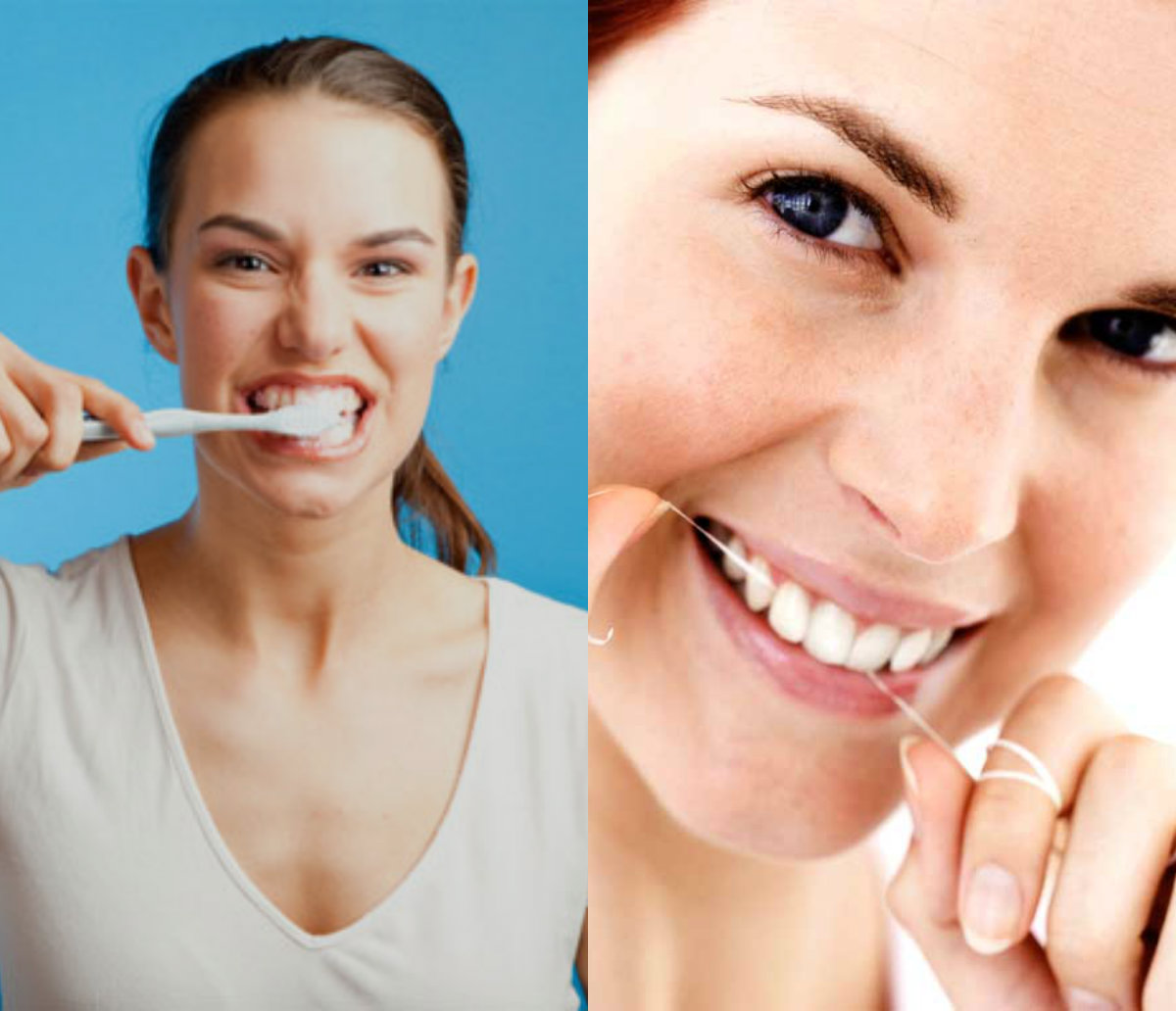 Dùng chỉ nha khoa trước hay sau khi đánh răng?